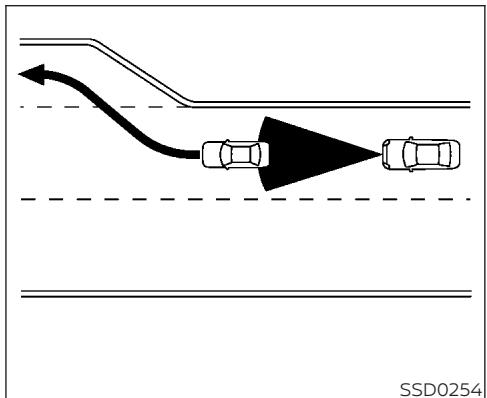 NISSAN Murano (2019) - UTILISATION DU MODE DE CONTROLE D'INTERVALLE ENTRE LES VEHICULES - 1