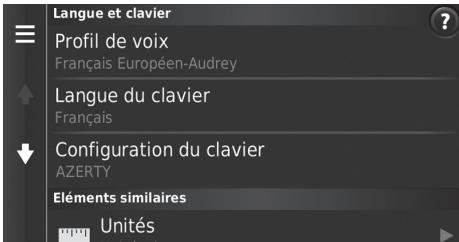 Honda Civic 10 (2017-2019) - Langue et clavier - 4