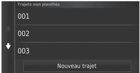 Honda Civic 10 (2017-2019) - Modification d'un itinétaire enregistré - 3