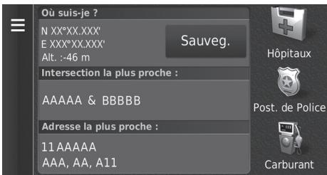 Honda Civic 10 (2017-2019) - Recherche d'un service situé à proximité - 3