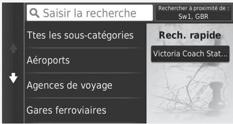 Honda Civic 10 (2017-2019) - Ecran Recherche rapide - 1