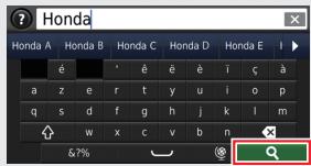 Honda Civic 10 (2017-2019) - Utilisation de l'écran tactile - 1