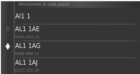 Honda Civic 10 (2017-2019) - Selection du code postal - 4