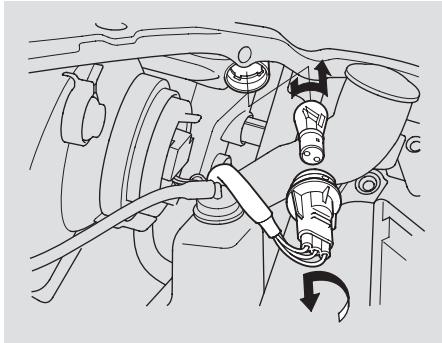 Honda Pilot (2002-2006) - Remplacement des ampoules du feu de virage/de stationnement avant - 1