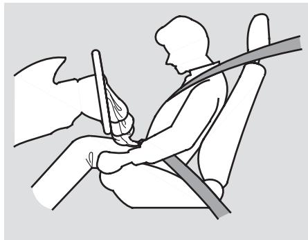 Honda Pilot (2002-2006) - Fonctionnement des coussins gonflables avant - 2