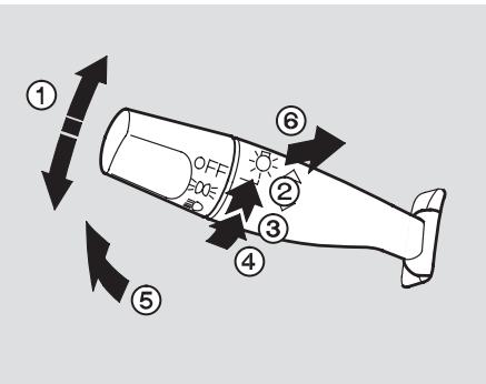 Honda Pilot (2002-2006) - Vérifier le témoin du bouchon du carburant (odomètre/message de la température extérieure) - 4
