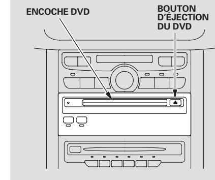 Honda Pilot (2002-2006) - Pour désir le système de divertissement arrêté à partir du panneau des commandes avant - 1