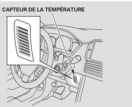 Honda Pilot (2002-2006) - Capeurs de la lumière du soleil et de la température - 2
