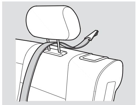 Honda Pilot (2002-2006) - Installation d'un siège d'enfant avec une ancre - 3
