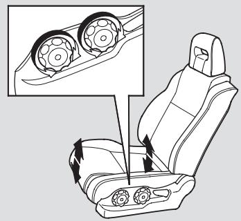 Honda Pilot (2002-2006) - Réglage de la hauteur du siècle du conducteur - 1