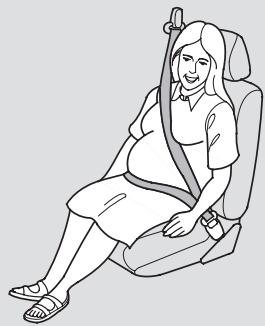 Honda Pilot (2002-2006) - Conseils pour les femmes enceintes - 1
