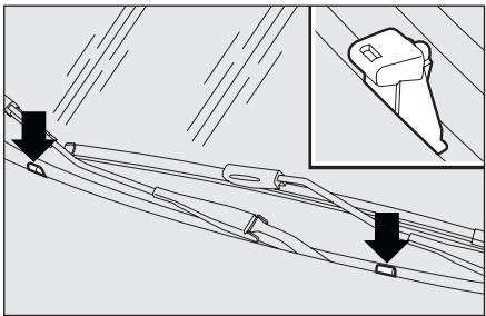 FIAT Linea (2007-2018) - Remplacement des balais de l'essuie-glace fig. 15 - 1