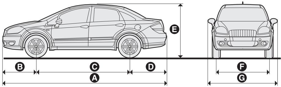 FIAT Linea (2007-2018) - Volume du coffre à bagages - 1