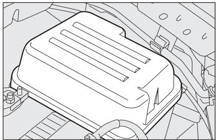 FIAT Linea (2007-2018) - Centrale compartiment moteur fig. 43 - 1