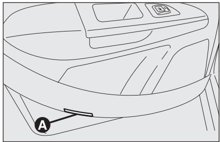 FIAT Linea (2007-2018) - PLAFONNIER DANS LE COFFRE A BAGAGES (lorsqu'il est prévu) fig. 51 - 1