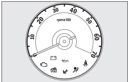 FIAT Linea (2007-2018) - TACHYMETRE fig. 12 - 1
