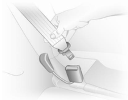 OPEL Vivaro A (2006-2014) - Ceinture de sécurité des sièges arrêté - 1
