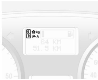 OPEL Vivaro A (2006-2014) - Affichage de la transmission - 1