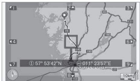 VOLVO Sensus (2017) - Carte du trajet restant - 1