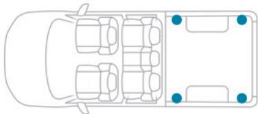 PEUGEOT Landtrek (2021-2024) - Anneaux d'arrimage - 3
