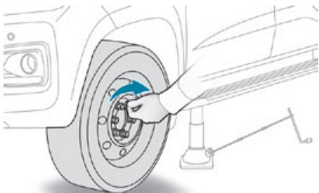 PEUGEOT Landtrek (2021-2024) - Montage de la roue - 2