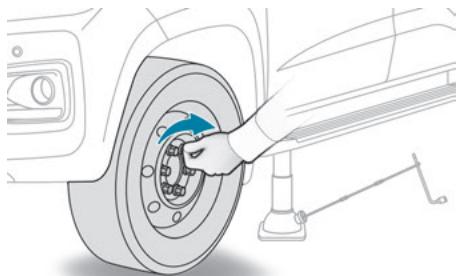 PEUGEOT Landtrek (2021-2024) - Montage de la roue - 2