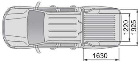 PEUGEOT Landtrek (2021-2024) - Dimensions (en mm) - 4
