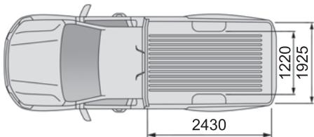 PEUGEOT Landtrek (2021-2024) - Dimensions (en mm) - 6
