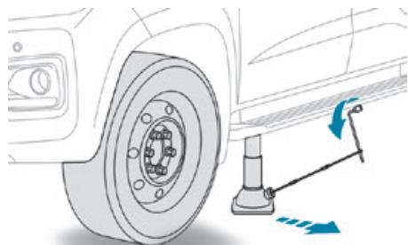 PEUGEOT Landtrek (2021-2024) - Montage de la roue - 3