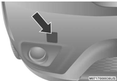 DODGE Journey (2020) - Mise en place d'un ceillet de remorquage avant - 1