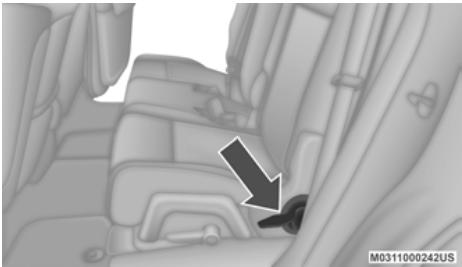 DODGE Journey (2020) - Pour rabattre siège - 1