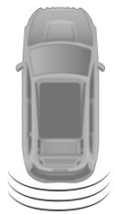 DODGE Journey (2020) - Affichage du système ParkSense - 2