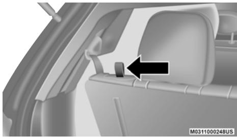 DODGE Journey (2020) - Pour rabattre le dossier de siège - 1