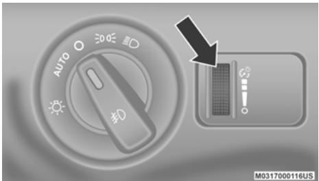 DODGE Journey (2020) - Rheostats d'intensité lumineuse - 1