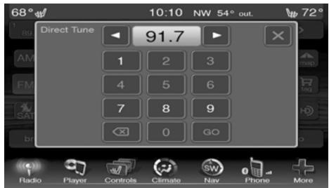 DODGE Journey (2020) - Syntonisation directe - 1