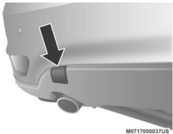 DODGE Journey (2020) - Pose d'eellet de remorquage arriere - 1