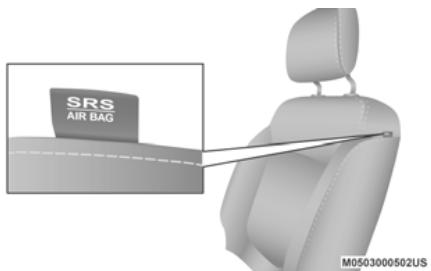 DODGE Journey (2020) - Sacs gonflables lateraux supplémentaires montés dans les sièges - 1