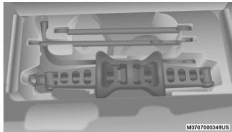 DODGE Journey (2020) - Emplacement du cric - 3