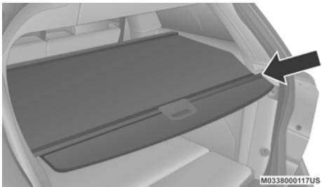 DODGE Journey (2020) - Pour installer le couvre-bagages : - 2