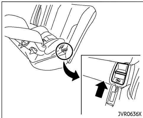 INFINITI QX80 (2021) - INSTALLATION D'UN DISPOSITIF DE RETENUE POUR ENFANT DOS À LA ROUTE À L'AIDE DU SYSTÈME LATCH - 2