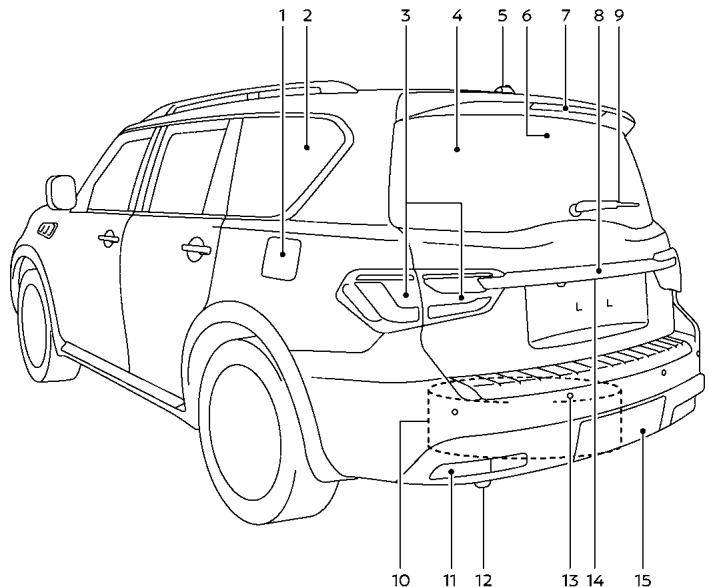 INFINITI QX80 (2021) - SIÈGES, CEINTURES DE SÉCURITÉ ET SYSTÈMES DE RETENUE SUPPLÉMENTAIRES (SRS) - 3
