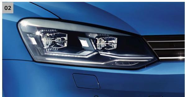 VOLKSWAGEN Polo 5 Phase 2 (2014-2017) - BLOCS DE FEUX ARRIERE - 1