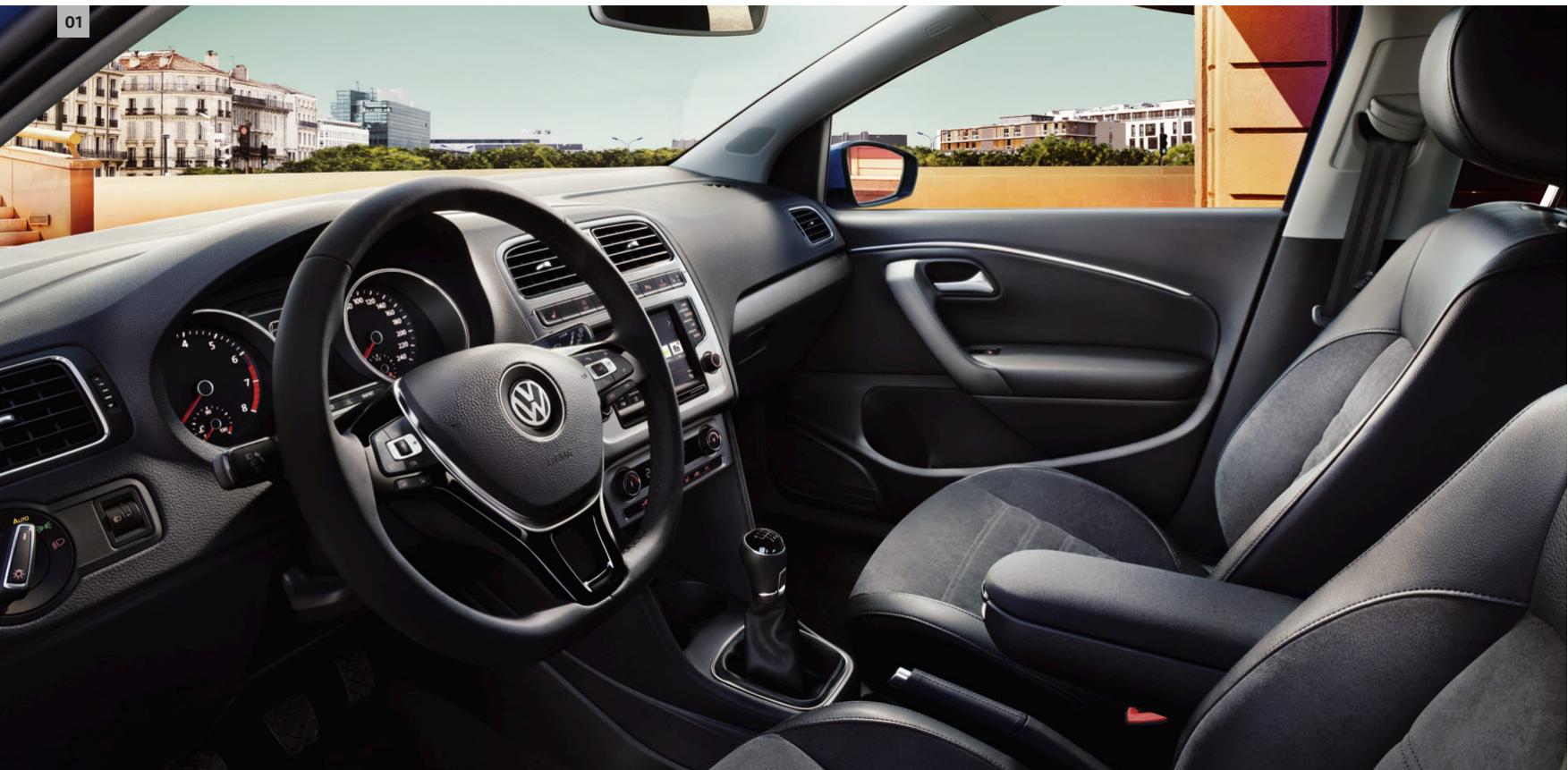 VOLKSWAGEN Polo 5 Phase 2 (2014-2017) - UNE ATMOSPHERE DETENDUE. QUELLE QUE SOIT LA POSITION DU SIEGE. - 1