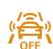 SKODA Kodiaq (2017-2021) - Affichage de la déactivation du système sur l'écran du combiné d'instruments - 1