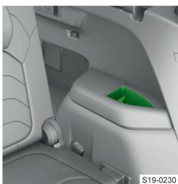 SKODA Kodiaq (2017-2021) - Porte-gobelets arrêté - 3