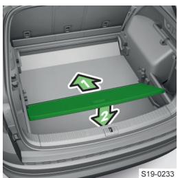 SKODA Kodiaq (2017-2021) - Réglage dans la position supérieure ou inférieure - 3