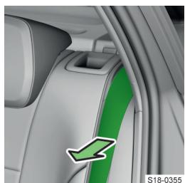 SKODA Kodiaq (2017-2021) - Enrouleur automatique de ceinture bloqué - 1