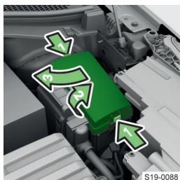 SKODA Kodiaq (2017-2021) - Accès aux fusibles - 1