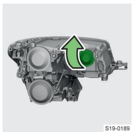 SKODA Kodiaq (2017-2021) - Retirer le cache de protection du phare - 1