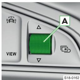 SKODA Kodiaq (2017-2021) - Afficher les données de conduite sur l'écran du combiné d'instruments via volant multifonctions - 1